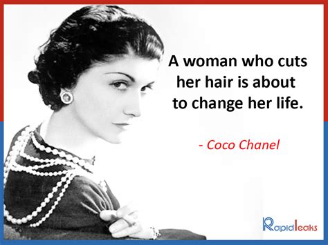 hair quotes coco chanel